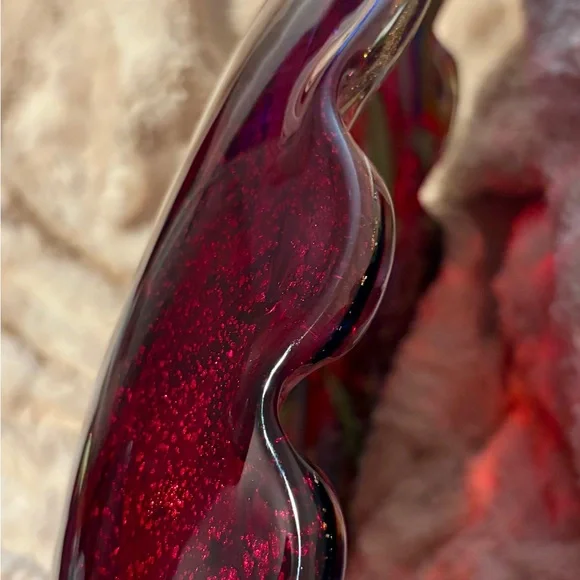 1950’s AVEM Oval Dish Multi-Colored Bizantino Murano Glass Tutti Frutti - Picture 8 of 12